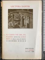 Il canto VIII del paradiso
