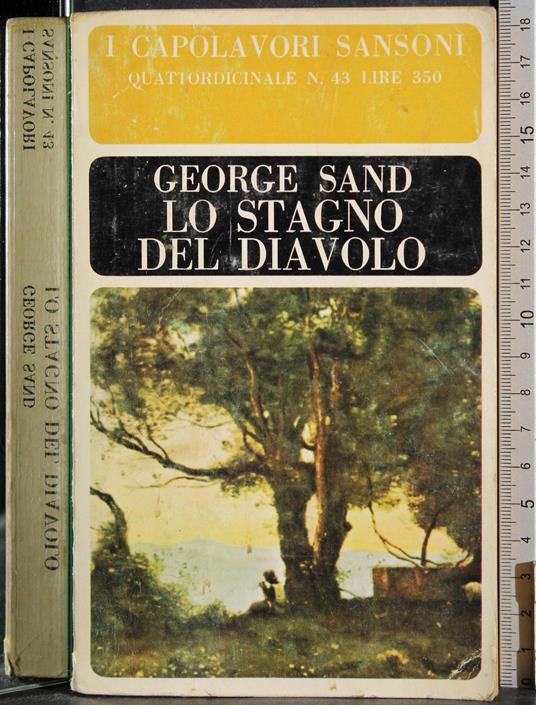 Lo stagno del diavolo - George Sand - copertina