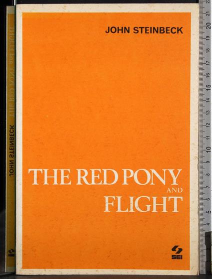 The red pony and flight - John Steinbeck - copertina