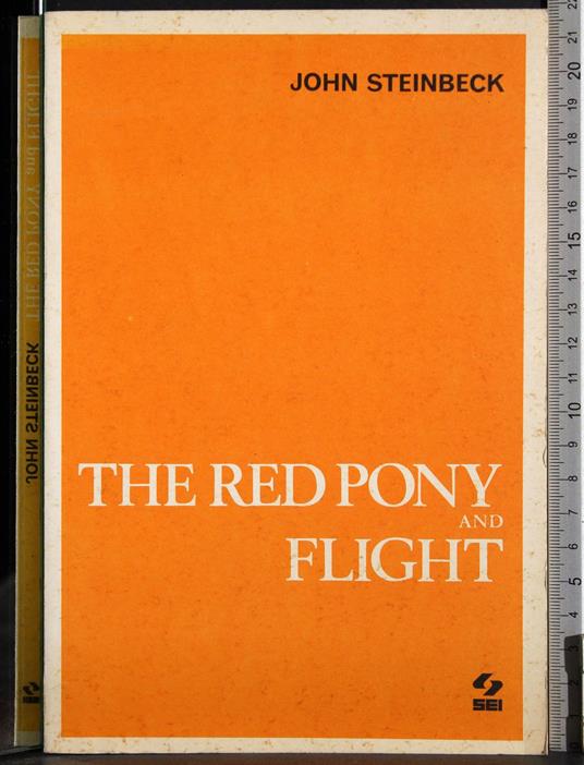 The red pony and flight - John Steinbeck - copertina
