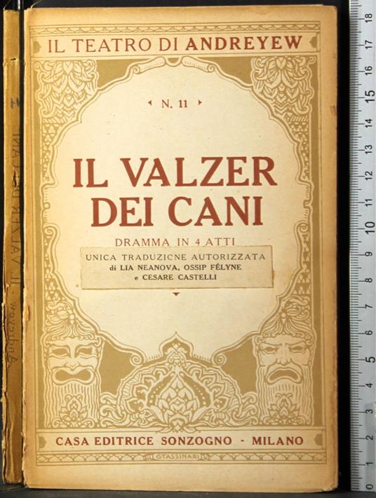 Il Valzer dei cani - Leonid Andreev - copertina