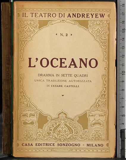 L' oceano. Dramma in sette quadri - Leonid Andreev - copertina