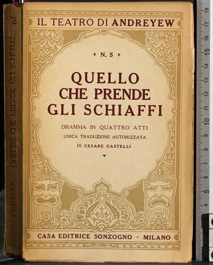 Quello che prende gli schiaffi. Dramma in quattro atti - Leonid Andreev - copertina