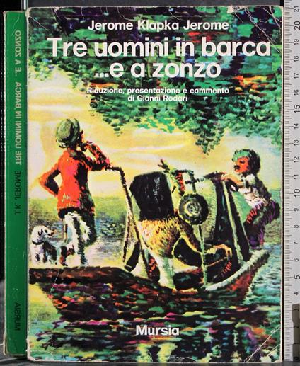 Tre uomini in barca…e a zonzo - Jerome K. Jerome - copertina
