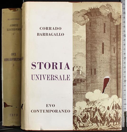 Storia universale Vol 5. Evo contemporaneo pt 1 - Corrado Barbagallo - copertina