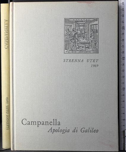 Apologia di Galileo - Tommaso Campanella - copertina