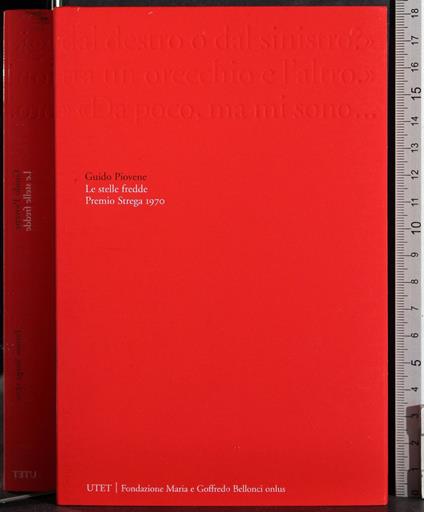 Premio Strega 1970. Le stelle fredde - Guido Piovene - copertina