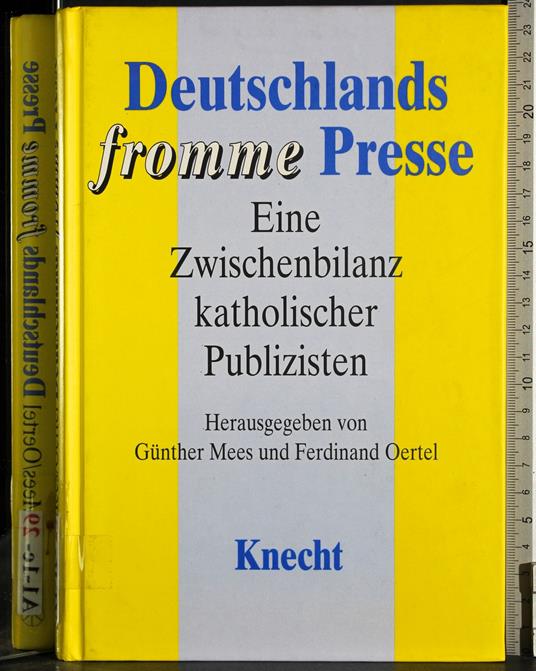 Deutschlands fromme Presse - copertina