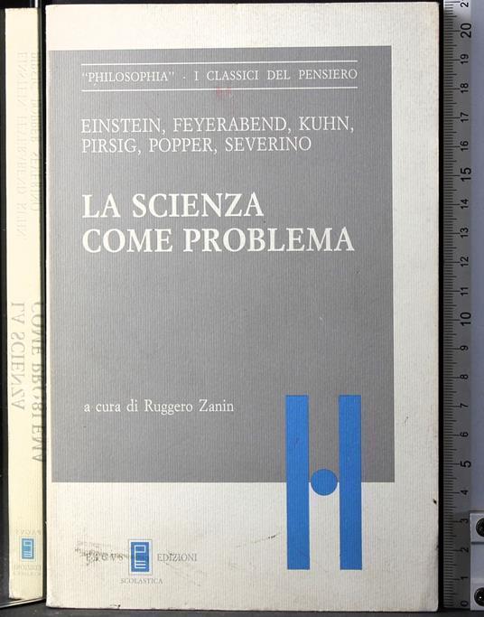 scienza come problema - copertina