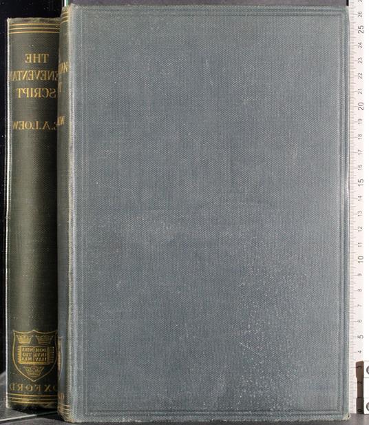 The Beneventan script - copertina