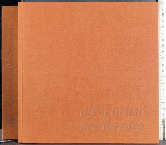 Dieci artisti per Ferrara - copertina