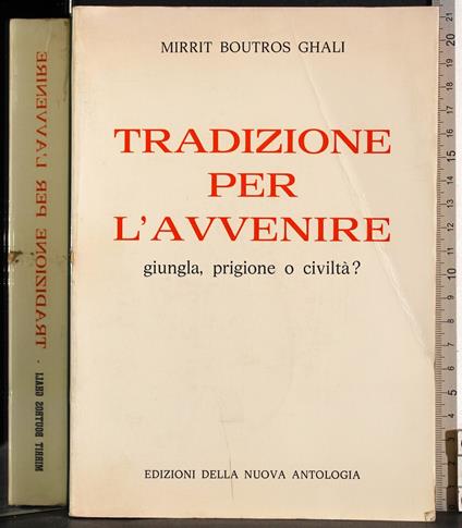 Tradizioni per l'avvenire - copertina