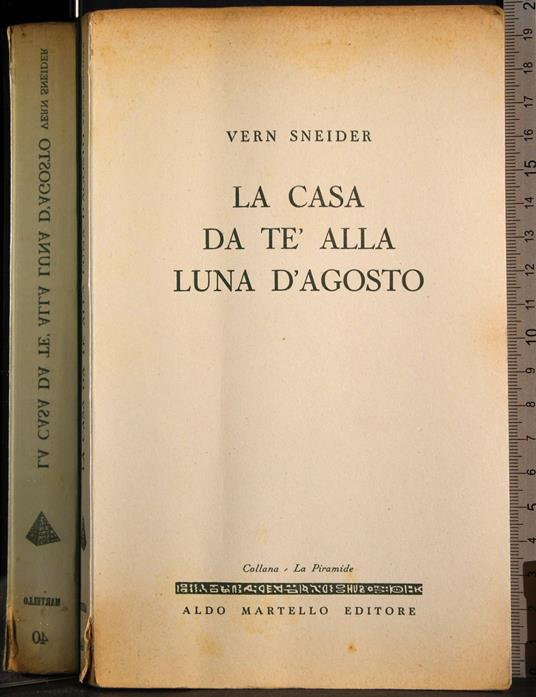 casa da te' alla luna d'agosto - copertina