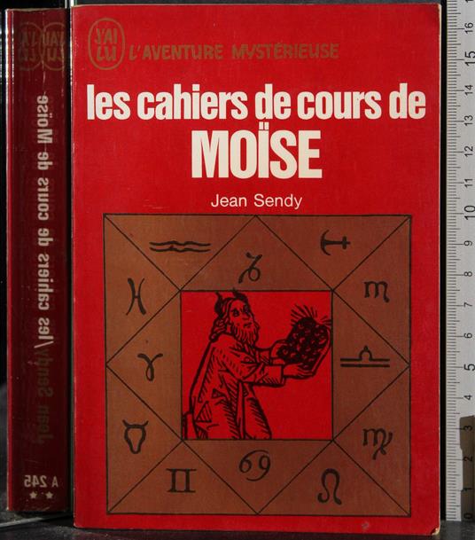 Les cahiers de cours de Moise - copertina