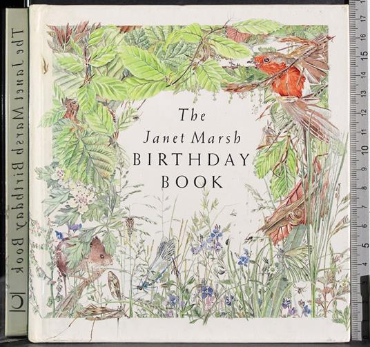 The Janet Marsh birthday book - copertina