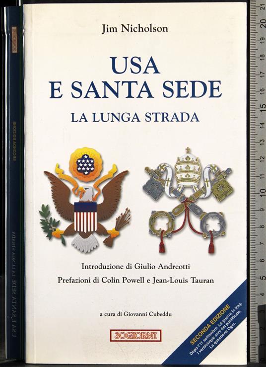 Usa e santa sede. La lunga strada - copertina