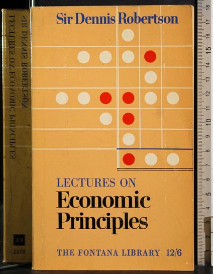 Lectures on Economic principles - copertina