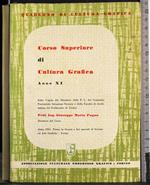 Corso superiore di cultura grafica anno XI