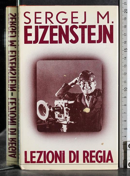 Lezioni di regia - Sergej M. Ejzenstejn - copertina