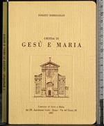 Chiesa di Gesù e Maria