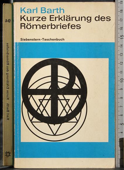 Kurze Erklarung des Romerbriefes - Karl Barth - copertina