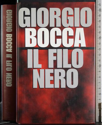 Il filo nero - Giorgio Bocca - copertina