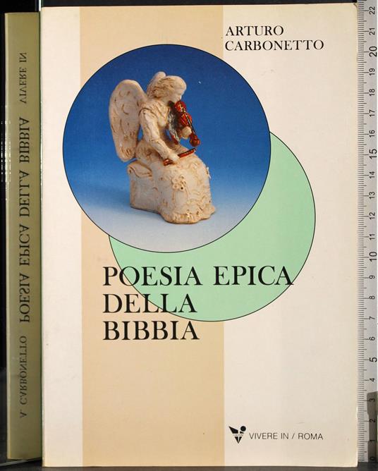 Poesia epica della Bibbia - Arturo Carbonetto - copertina