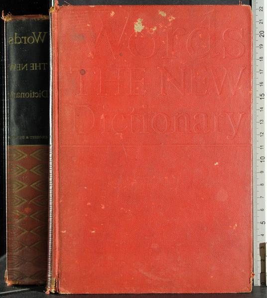 Words the new dictionary - copertina