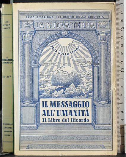 nuova terra. Il messaggio all'umanità. Vol II - copertina