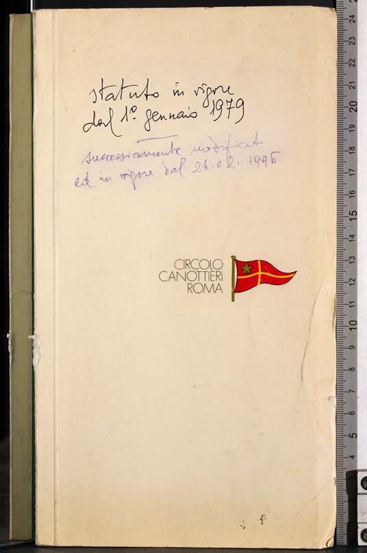 Circolo canottieri Roma 1984/1985 - copertina