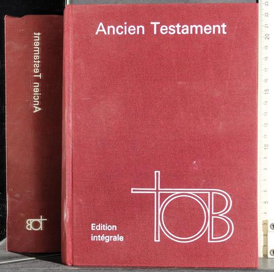 Ancien Testament - copertina