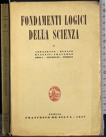 Fondamenti logici della scienza - copertina