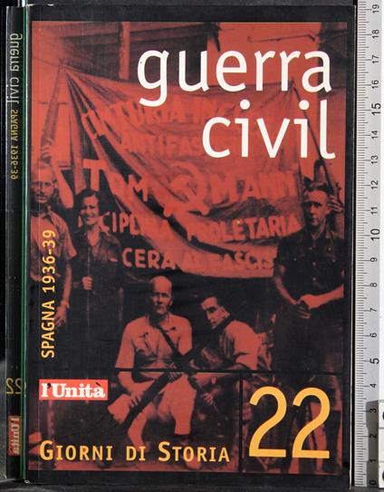 Giorni di storia 22. Guerra Civil - copertina