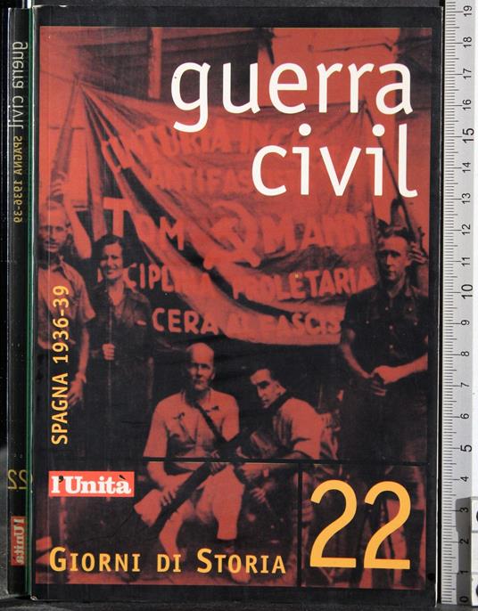 Giorni di storia 22. Guerra Civil - copertina
