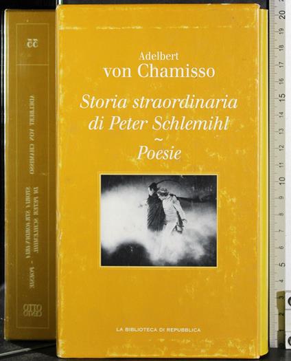 Storia straordinaria di Peter Schlemihl - Adalbert von Chamisso - copertina