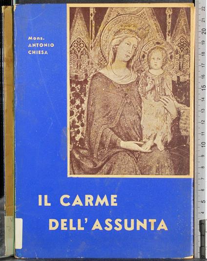 Il Carme dell'Assunta - Antonio Chiesa - copertina
