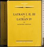 La Latran I, II, III et Latran IV