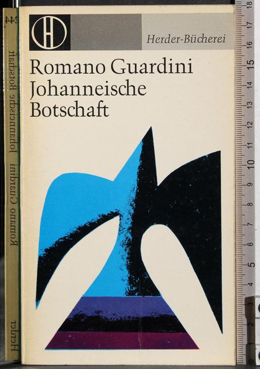 Johanneische Botschaft - Romano Guardini - copertina