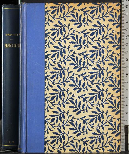 Prose - Giacomo Leopardi - copertina