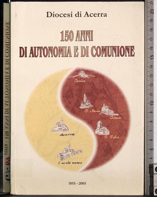 150 anni di autonomia e di comunione - Rinaldi - copertina