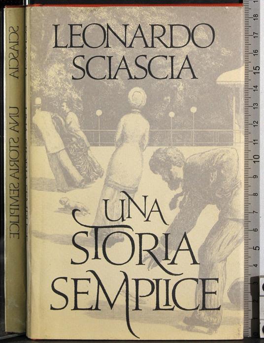 Una storia semplice - Leonardo Sciascia - copertina