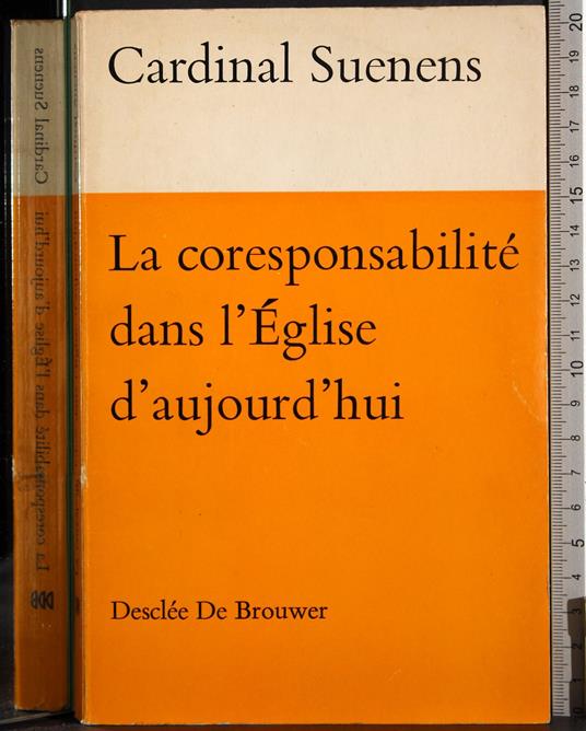 coresponsabilité dans l'Eglise d'aujourd'hui - Léon-Joseph Suenens - copertina