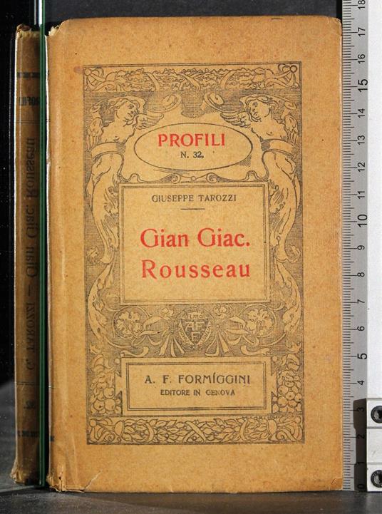 Profili 32. Gian Giac Rousseau - Giuseppe Tarozzi - copertina