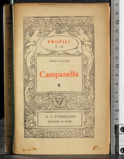 Profili 115. Campanella - Nino Valeri - copertina