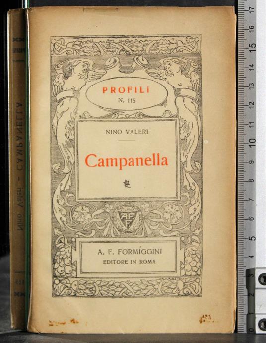 Profili 115. Campanella - Nino Valeri - copertina