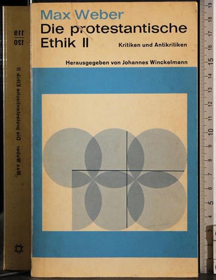 Die protestantische Ethik. Vol 2 - Max Weber - copertina