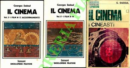 Il cinema - Georges Sadoul - copertina