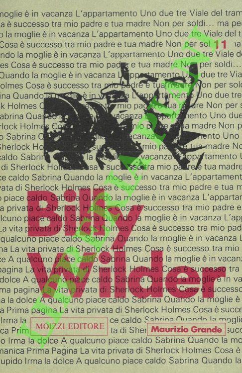 Billy Wilder - Maurizio Grande - copertina