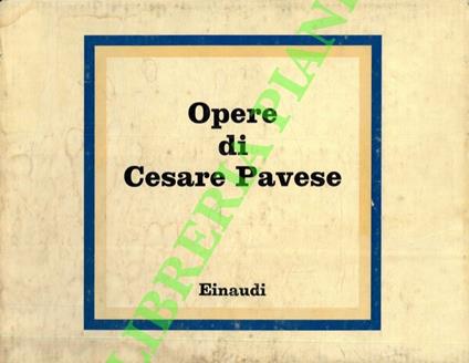 Opere - Cesare Pavese - copertina