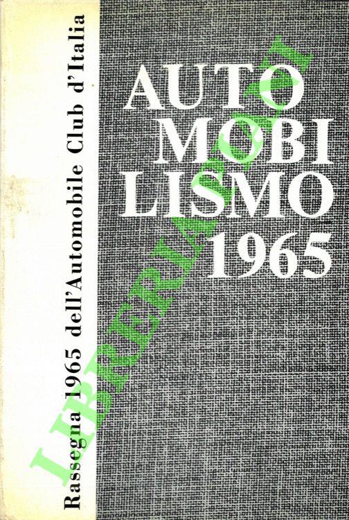 Automobilismo. 1965 - copertina
